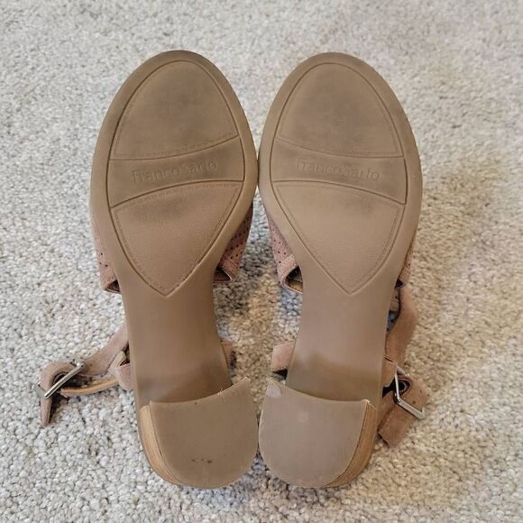 Franco Sarto Women's Harlet Suede Sandal Size 7.5 - Picture 8 of 8